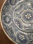 Antique Chinese Starburst Soapstone Platter