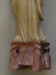Vintage Chinese Soapstone Guanyin Lotus Goddess Carving