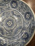 Antique Chinese Starburst Soapstone Platter