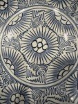 Antique Chinese Starburst Soapstone Platter