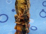 Hand-Carved Multi-Color Floral Soapstone Vase