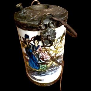 Qianlong Era 8 Immortals Soapstone Water Pipe