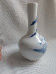 Antique Qing Dynasty Blue and White Vase