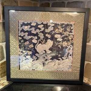 Chinese Qing Dynasty Military Rank Badge Art