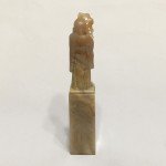 Chinese Soapstone Longevity God Figurine Stamp