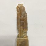 Chinese Soapstone Longevity God Figurine Stamp