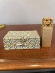 Dragon Design Chinese Soapstone Ink Stamp