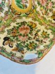 Antique 19th Century Chinese Rose Medallion Dish