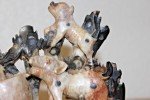 Charming Hand-Carved Chinese Soapstone Ink Well