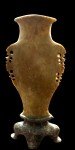 Chinese Hand Carved Soapstone Flower Vase, 8
