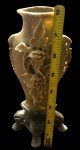 Chinese Hand Carved Soapstone Flower Vase, 8