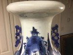 Blue & White Qing Dynasty Porcelain Vase 17