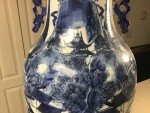 Blue & White Qing Dynasty Porcelain Vase 17