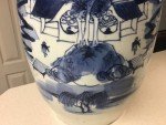 Blue & White Qing Dynasty Porcelain Vase 17