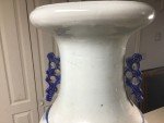 Blue & White Qing Dynasty Porcelain Vase 17