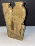 Chinese Soapstone Carving - Bud Vase Cluster