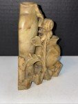 Chinese Soapstone Carving - Bud Vase Cluster