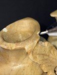 Chinese Soapstone Carving - Bud Vase Cluster