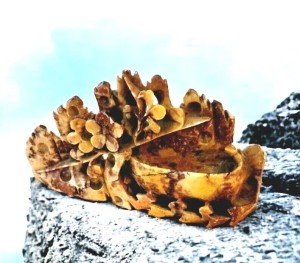 Hand Carved Chinese Soapstone Grape Leaf Pot