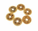 Chinese Qing Dynasty Lucky Feng Shui Coins Set