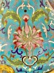 Cloisonné Tri-Mouth Gourd Vase - Qing Dynasty