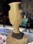 Hand-Carved Chinese Soapstone Flower Vase