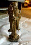 Antique Chinese Hardstone Statue of Zhongli Quan