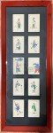 Framed Qing Dynasty Chinese Paintings on Pith Paper