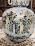 Qing Dynasty 12" Ruyi-Handled Soapstone Vase