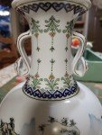 Qing Dynasty 12" Ruyi-Handled Soapstone Vase