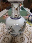Qing Dynasty 12" Ruyi-Handled Soapstone Vase