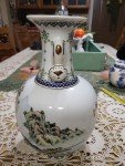 Qing Dynasty 12" Ruyi-Handled Soapstone Vase