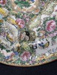 Large Antique Chinese Qing Dynasty Platter