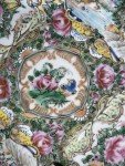 Large Antique Chinese Qing Dynasty Platter