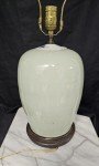 Blue and White Qing Dynasty Jar Lamp