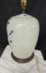 Blue and White Qing Dynasty Jar Lamp