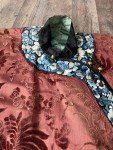 Antique Qing Dynasty Velvet Robe with Detail