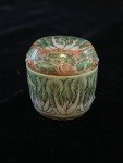 Antique Qing Dynasty Porcelain Lidded Jar