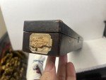 Qing Dynasty Antique Lacquered Wood Fan Box