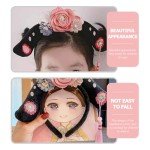 Chinese Qing Dynasty Hair Hoop Headband Accessory