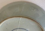 Large Chinese Blue & White Kyrin Charger