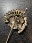 Qing Dynasty Kingfisher Feather Soapstone Hair Pin