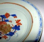 Kangxi Blue & White Peony Soapstone Bowl