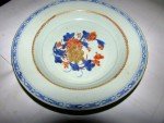 Kangxi Blue & White Peony Soapstone Bowl