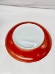 Late Qing Dynasty Red Enamel Porcelain Plate