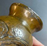 Antique Chinese Soapstone Phoenix Bird Vase