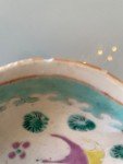 19th Century Qing Dynasty Footed Soapstone Bowl