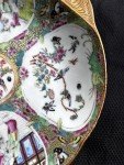 19th Century Chinese Famille Rose Footed Plate