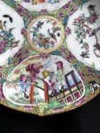19th Century Chinese Famille Rose Footed Plate