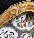19th Century Chinese Famille Rose Footed Plate